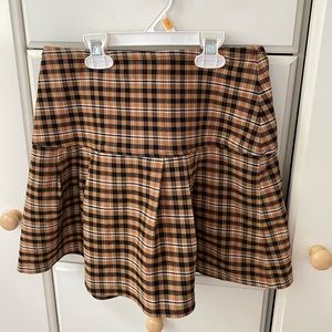 Plaid skirt